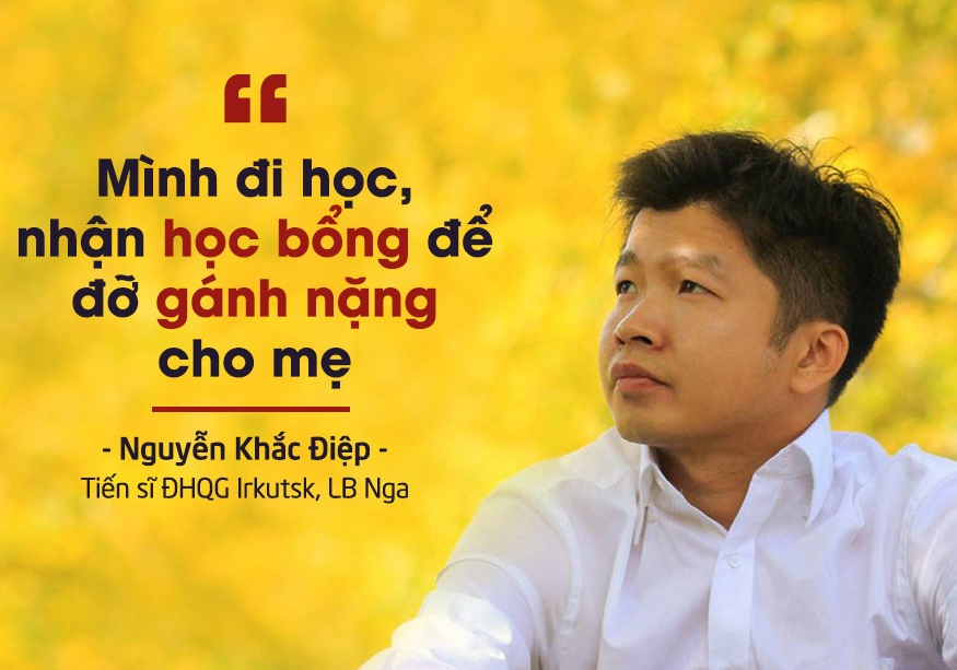Tu cau be chan trau tro thanh tien si hinh anh