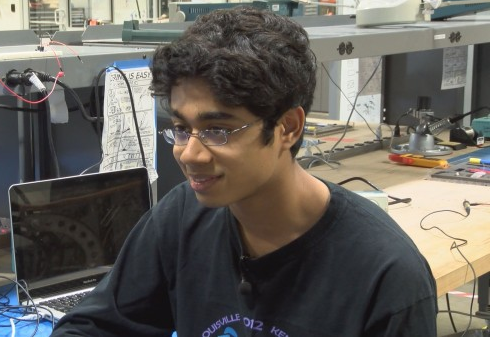 Hoc sinh trung hoc phat minh ra thiet bi tro thinh gia re hinh anh