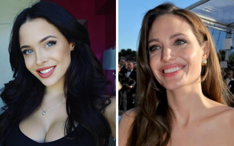 9X bat ngo noi tieng nho giong het Angelina Jolie hinh anh