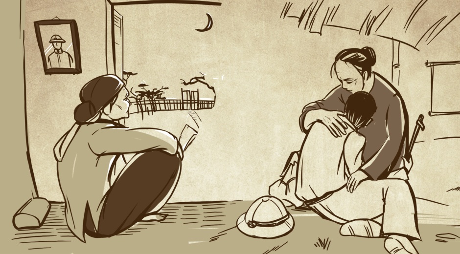 Nho nhung nguoi me tham lang hy sinh vi dat nuoc hinh anh