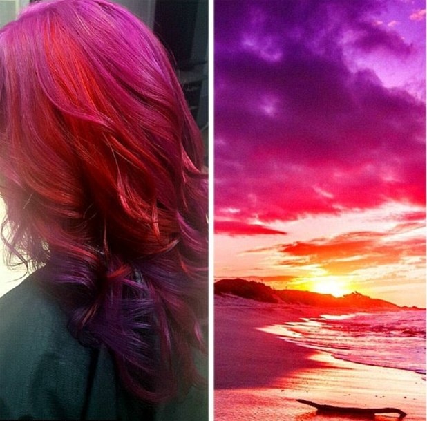 nhuom toc mau hoang hon anh 1