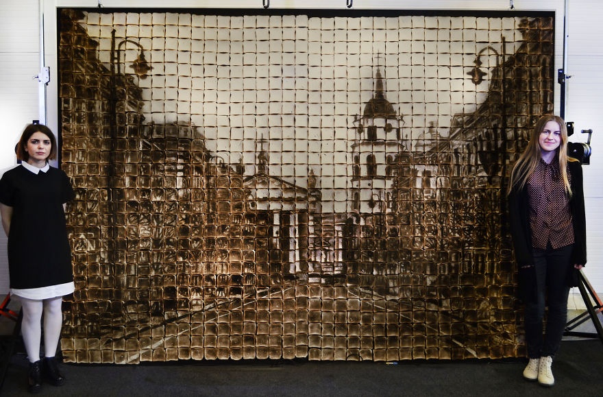 ve tranh tu 1000 mieng banh my anh 1