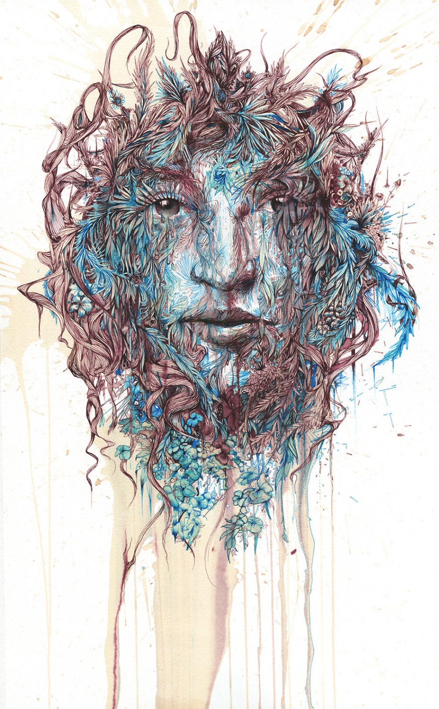 Hoa si ve tranh tu tra va ruou anh 1