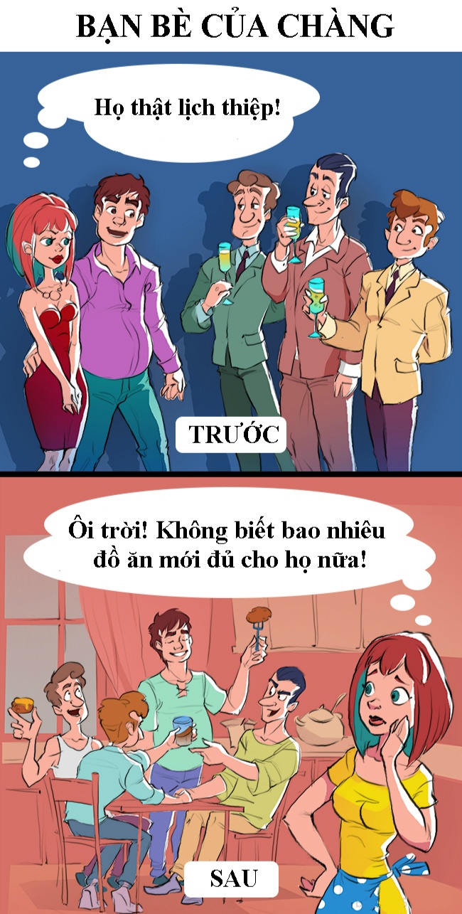 Su khac biet truoc va sau khi ket hon anh 5