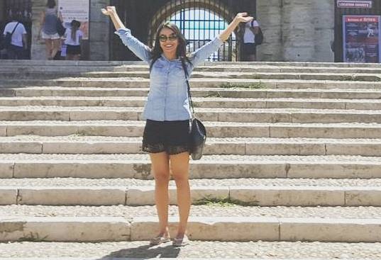 Omniya Fareed Shafik vui choi tai thu do Praha, Cong hoa Sec hinh anh