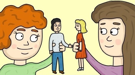 Su khac nhau giua suy nghi cua bo me va con cai hinh anh