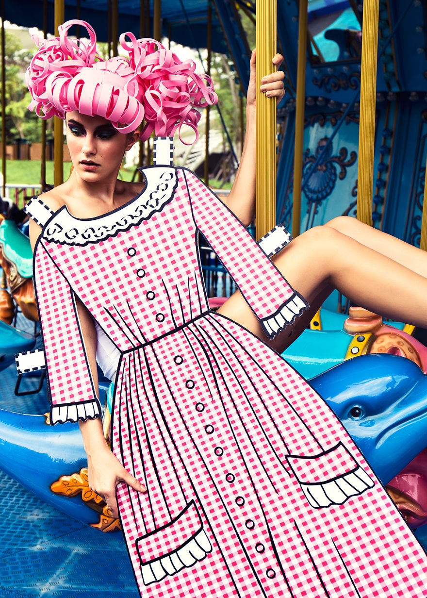 Thiet ke thoi trang tu giay anh 3