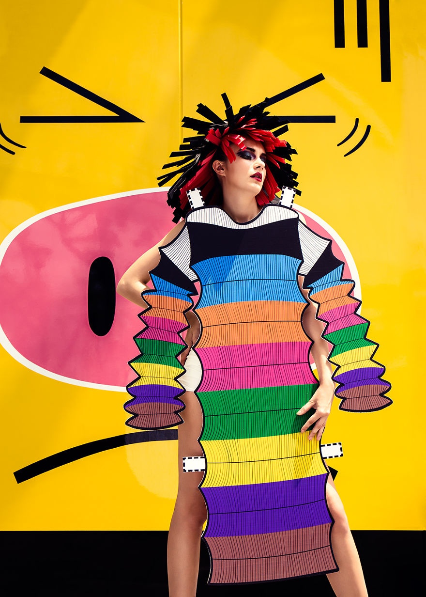 Thiet ke thoi trang tu giay anh 5