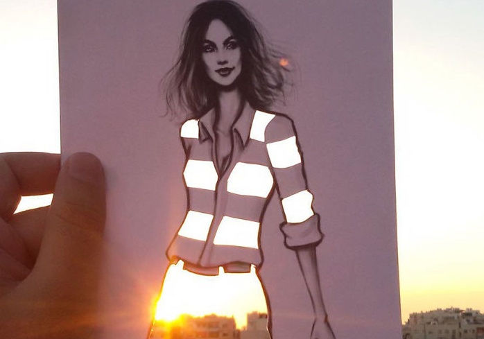 Bo suu tap thoi trang lo thung doc dao hinh anh