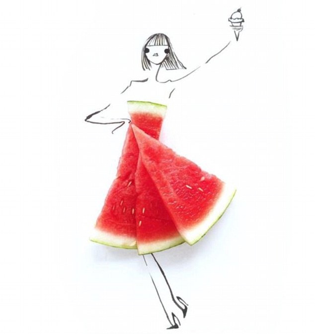 Trang phuc sang tao tu hoa qua anh 2