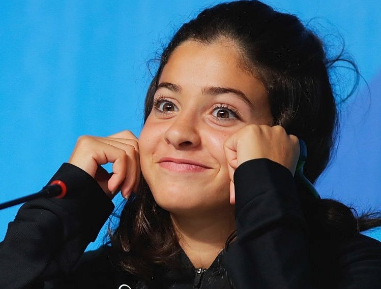 Tu co gai chay tron khoi Syria den van dong vien tai Olympic hinh anh