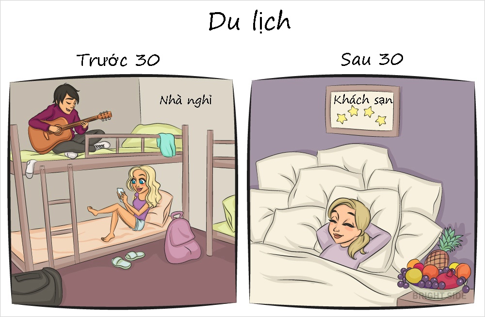 con gai truoc va sau 30 tuoi anh 9