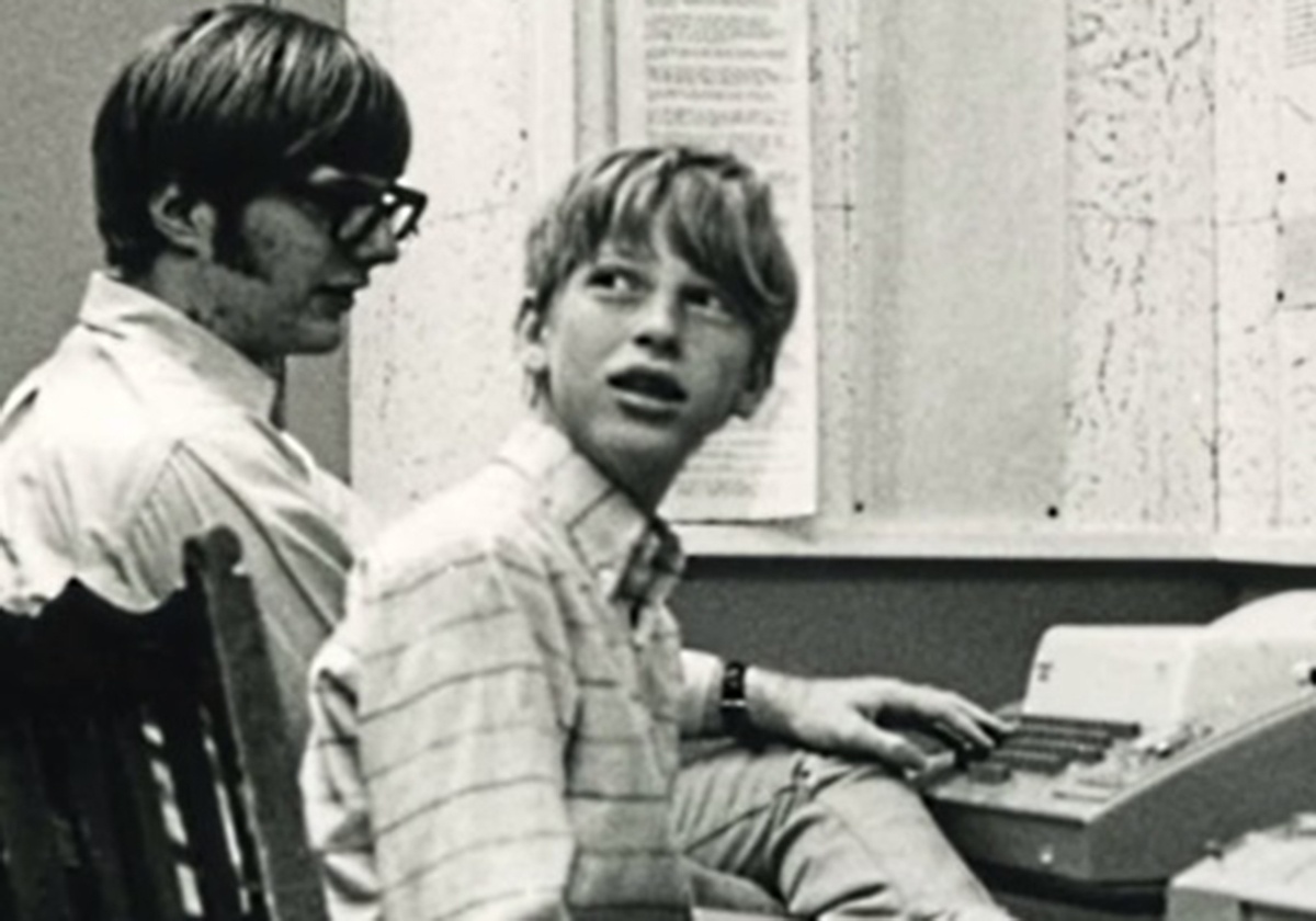 Ty phu Bill Gates ke ve co giao thay doi cuoc doi ong hinh anh