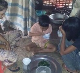 chị 14 tuổi cấy lúa nuôi hai em ảnh 1 chi 14 tuoi cay lua nuoi hai em anh 1