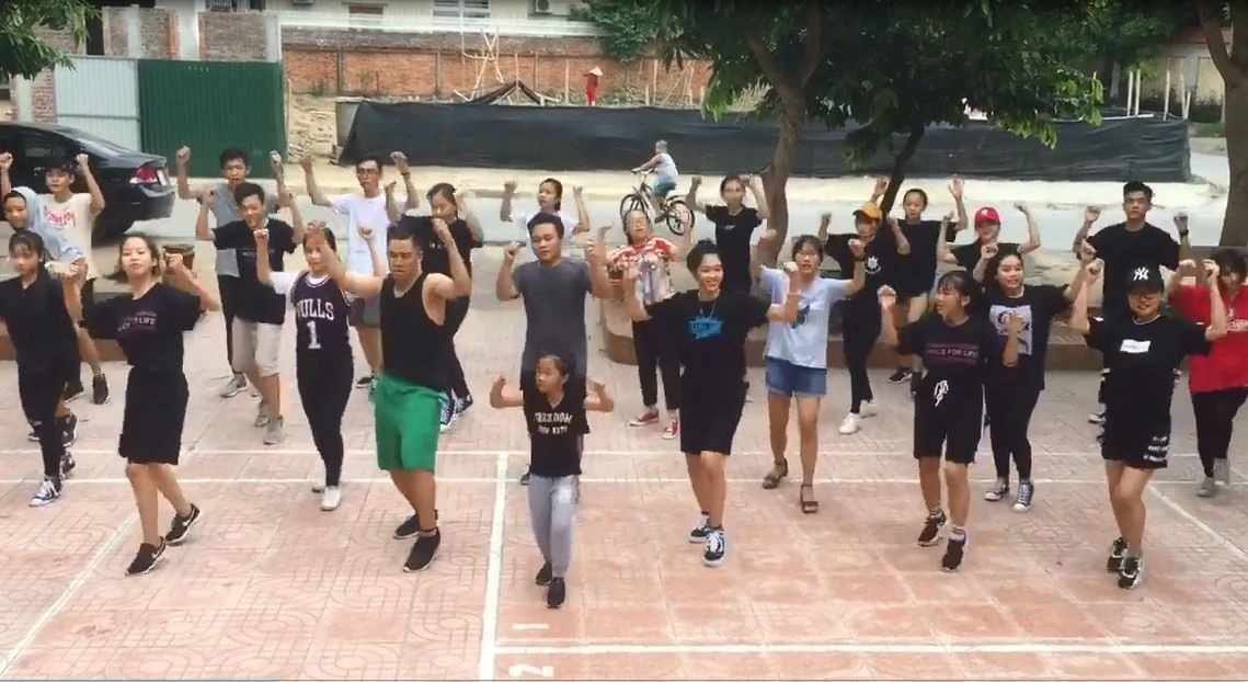 nhay Flashmob o Nghe An anh 1