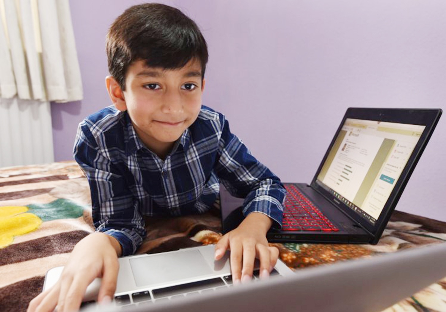 Than dong 7 tuoi duoc ky vong tro thanh Bill Gates thu hai hinh anh