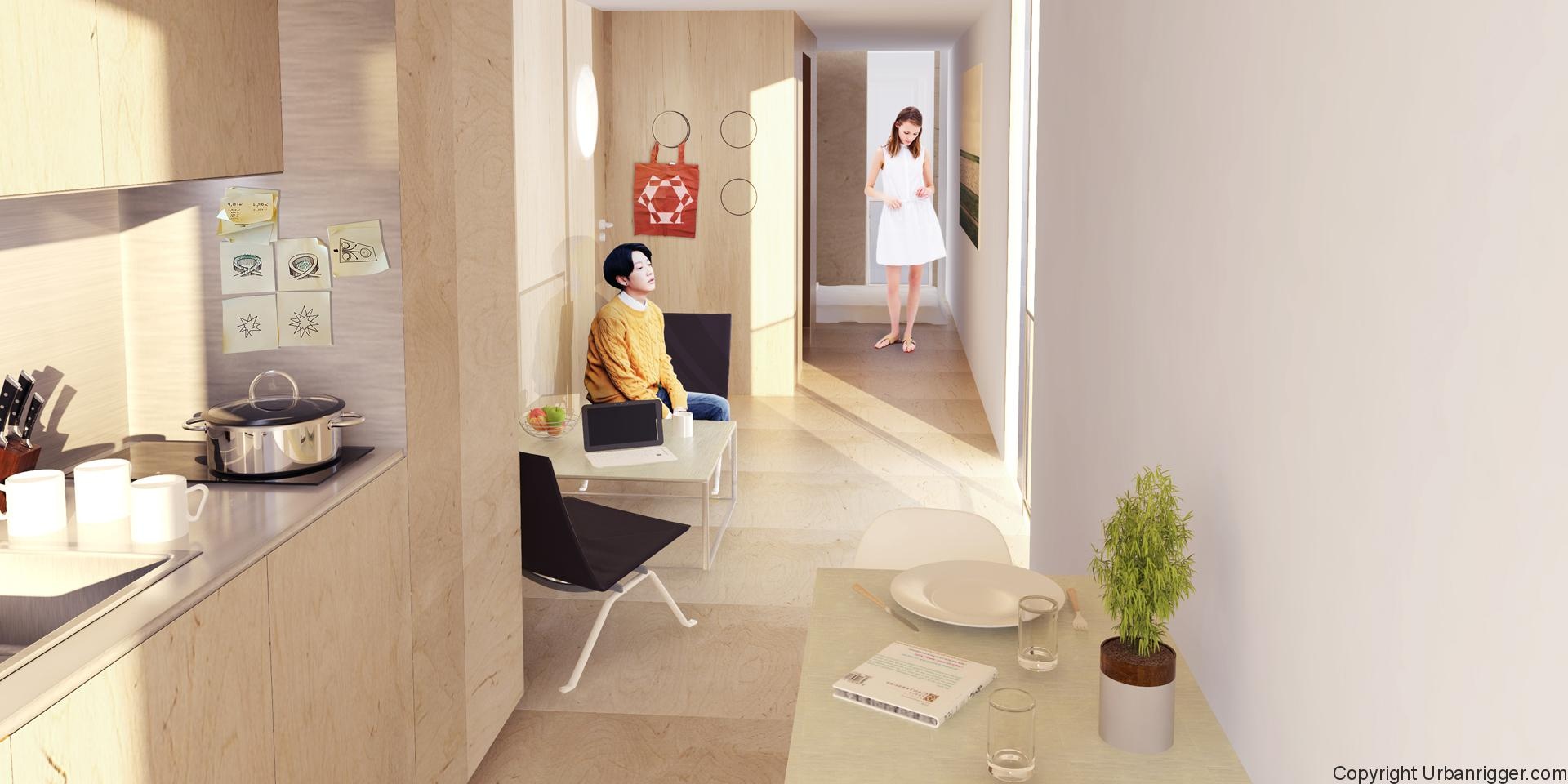 ký túc xá nổi trên mặt nước ảnh 5 ky tuc xa noi tren mat nuoc anh 5