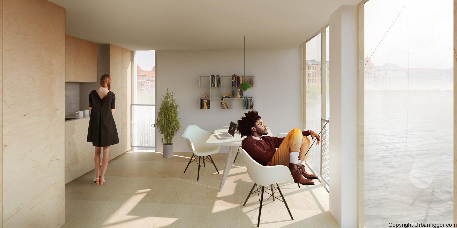 Ben trong moi can phong thuoc ky tuc xa Urban Riggers hinh anh