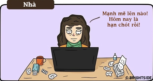 su khac nhau giua lam viec tai nha va cong so anh 28