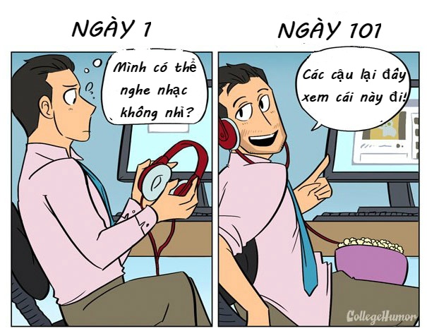 ngay dau va ngay thu 101 di lam anh 1