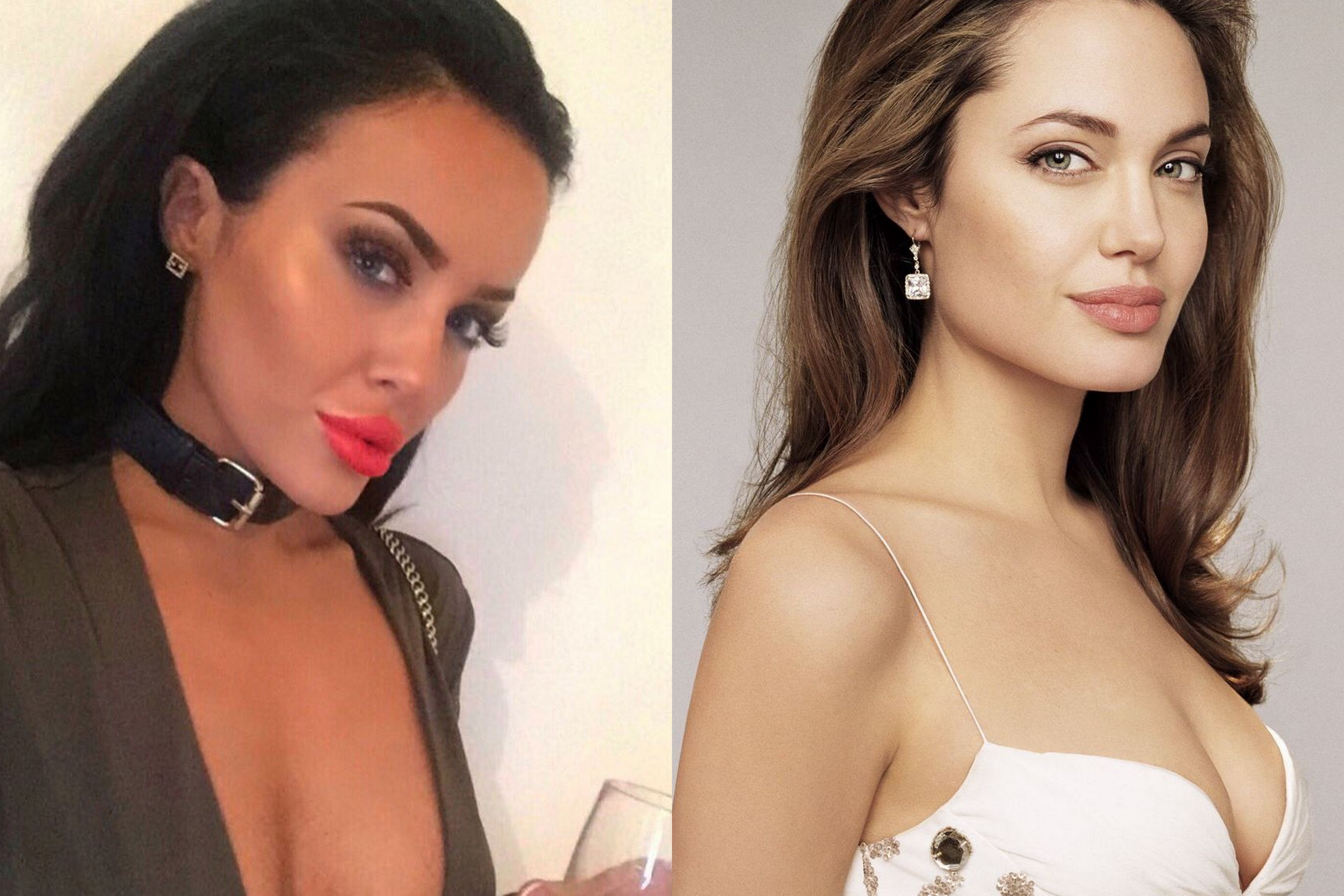 cô gái giống Angelina Jolie ảnh 3 co gai giong Angelina Jolie anh 3