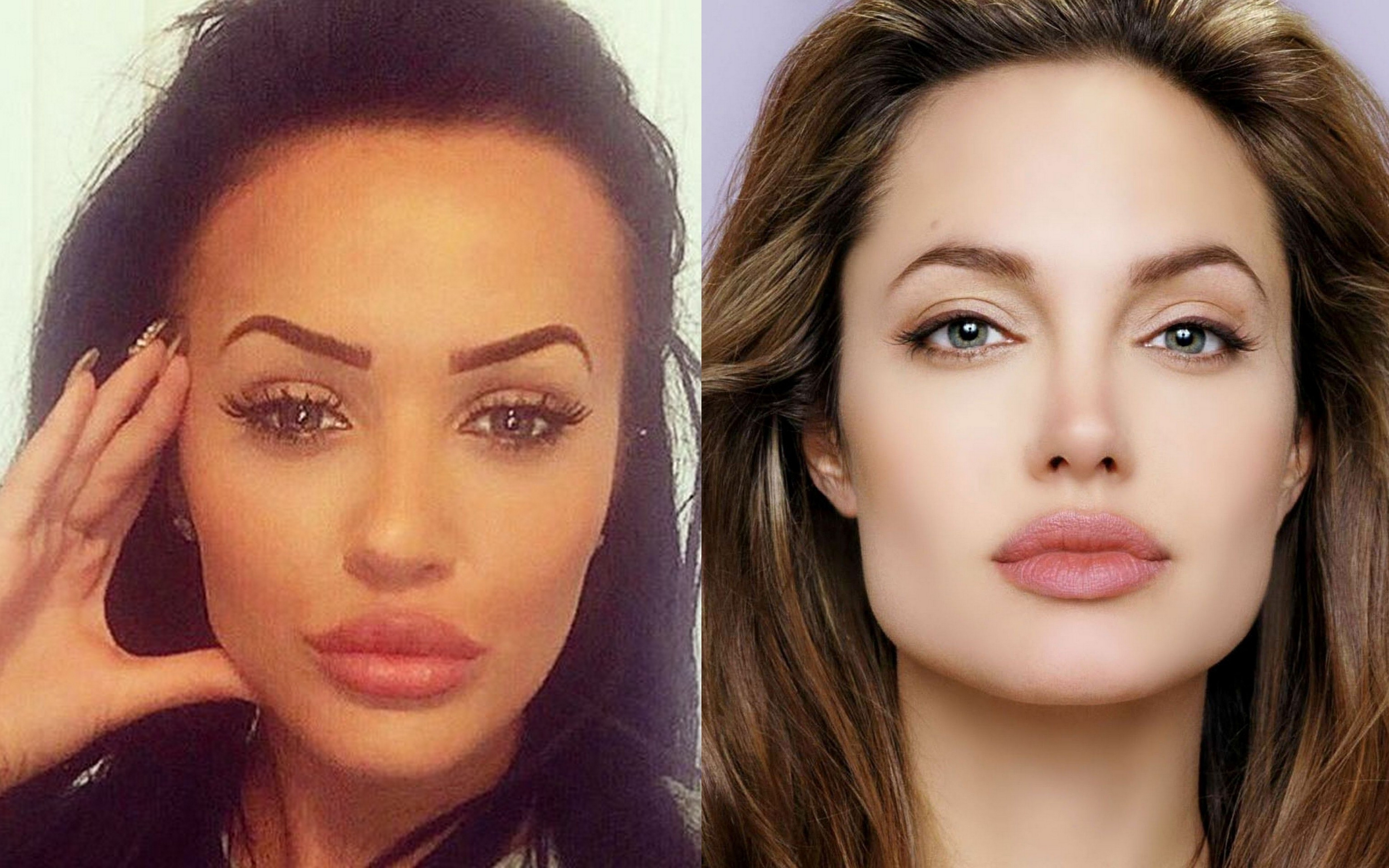 cô gái giống Angelina Jolie ảnh 4 co gai giong Angelina Jolie anh 4