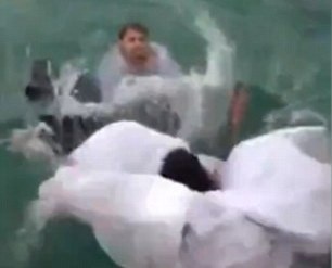 Amy Zuno mac vay cuoi nhay xuong bien hinh anh