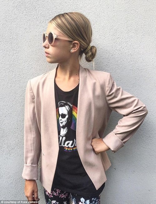 co be gui thu cho ba Clinton anh 2