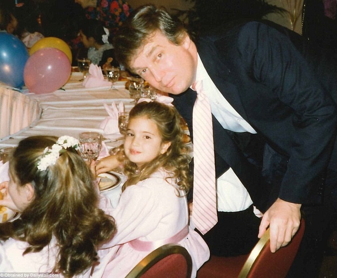 anh hoi nho cua con gai Donald Trump anh 1