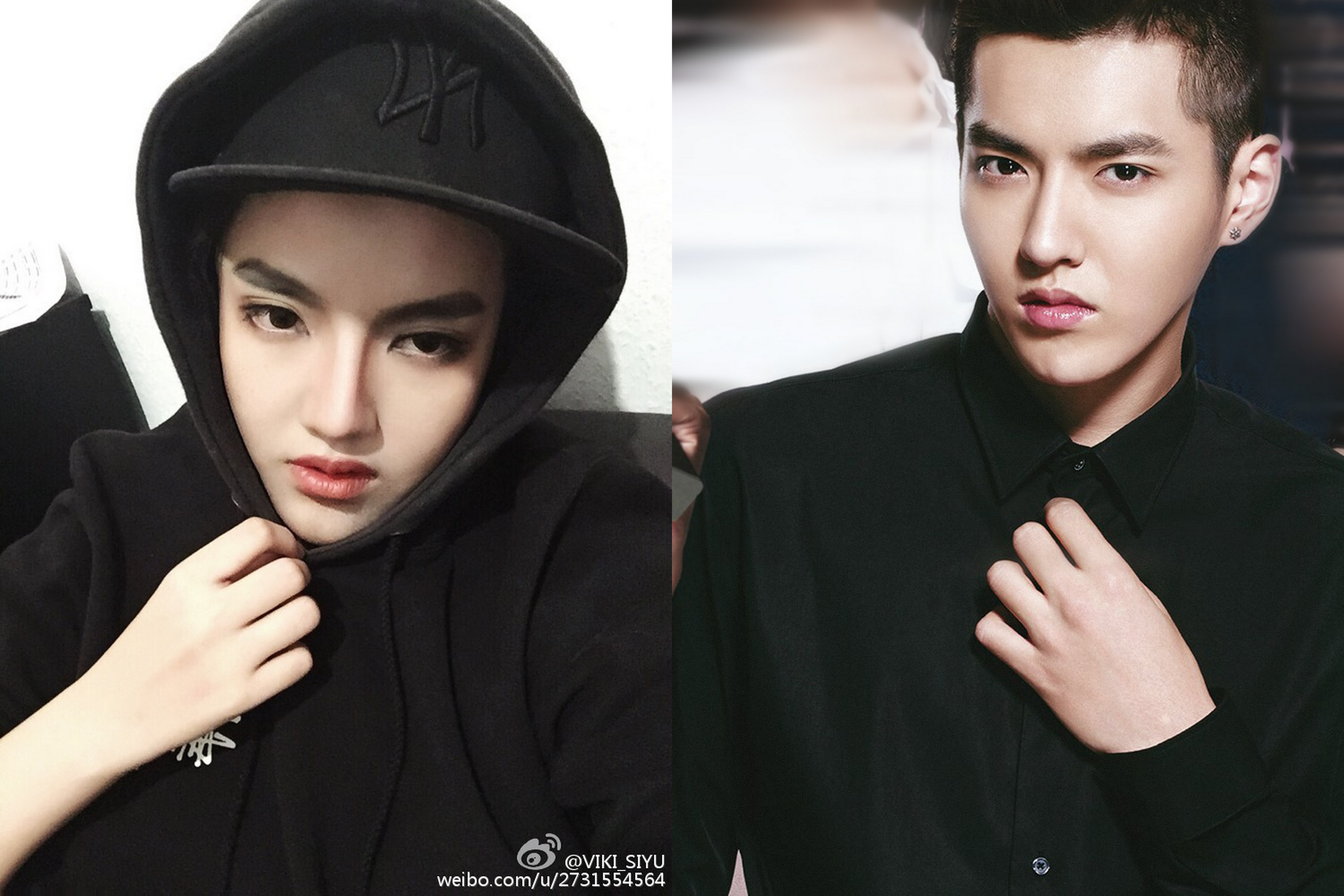 Co gai co tai trang diem giong het ngoi sao dien trai hinh anh