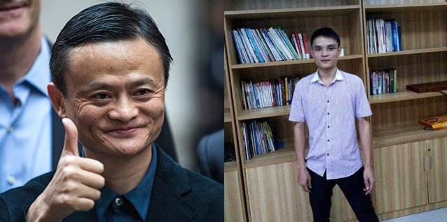 chàng trai giống Jack Ma ảnh 1 chang trai giong Jack Ma anh 1