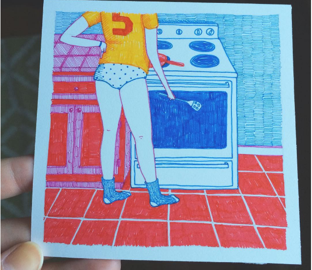 con gai se nhu the nao khi o nha anh 3