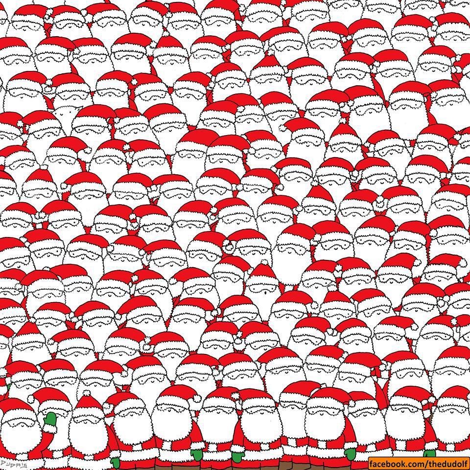 tìm cừu giữa rất nhiều ông già Noel ảnh 1 tim cuu giua rat nhieu ong gia Noel anh 1