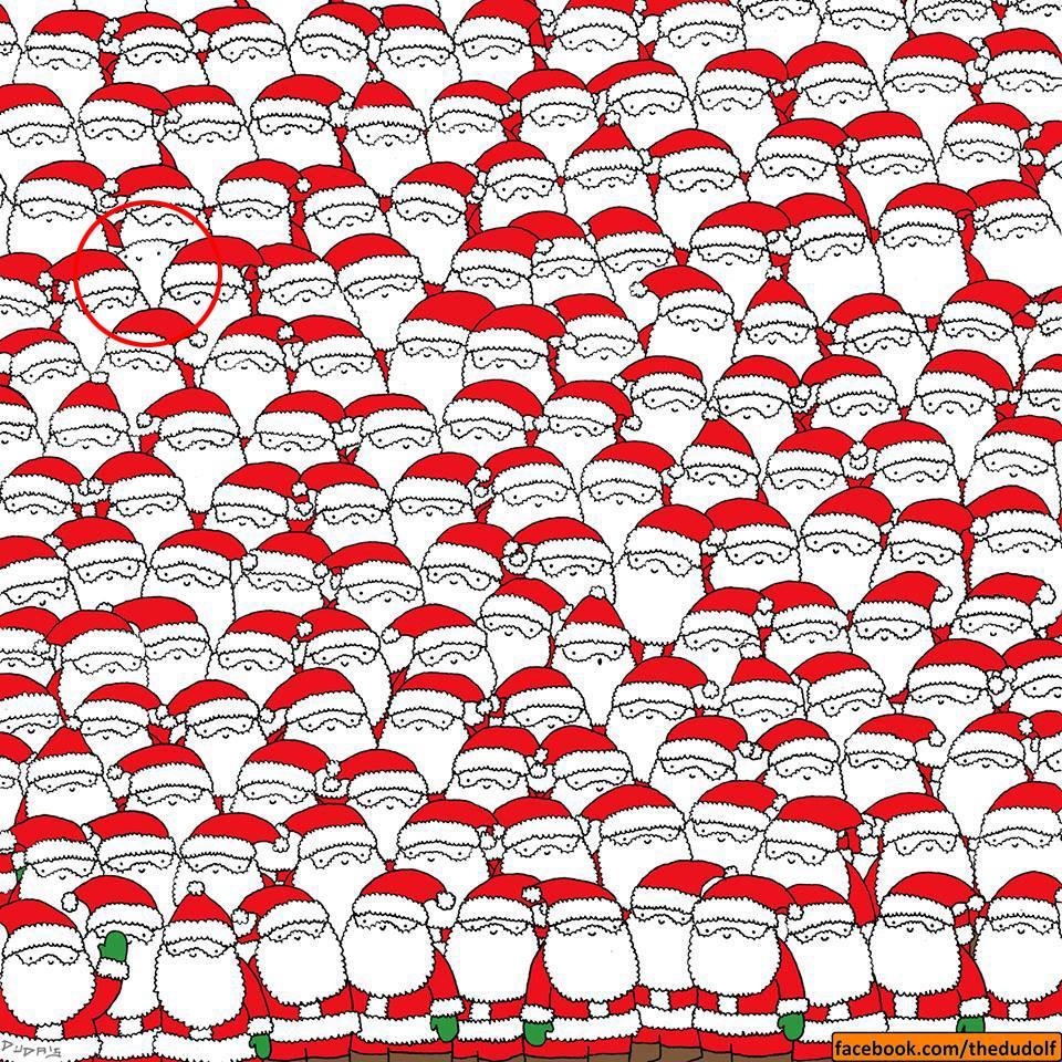 tìm cừu giữa rất nhiều ông già Noel ảnh 2 tim cuu giua rat nhieu ong gia Noel anh 2