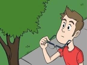 10 diem khac biet giua truoc va sau khi nguoi can deo kinh hinh anh
