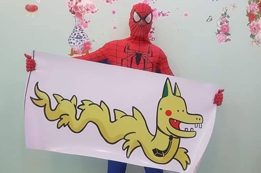 Trao luu sang tao voi 'rong Pikachu' tran ngap khap noi hinh anh