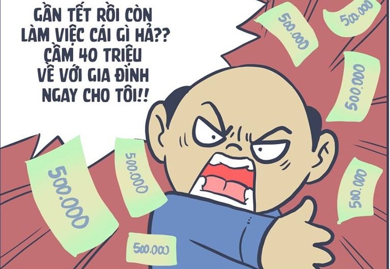 Tranh 'Mot the gioi toan soai ca' hai huoc ngay truoc Tet hinh anh