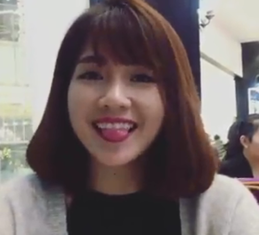 Kieu Trinh nhi nhanh, dang yeu hat cover hinh anh