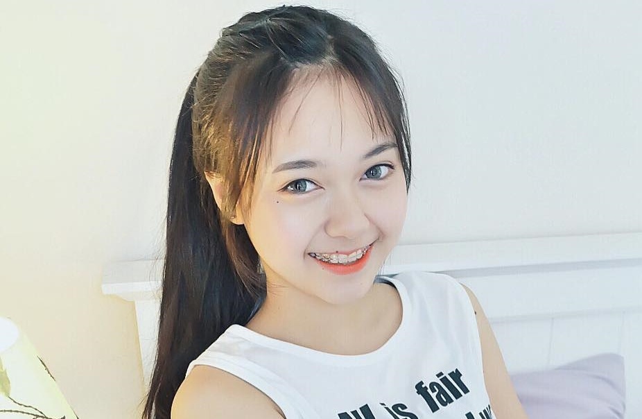 'Hot girl nieng rang' Thai Lan hut hang trieu fan tren mang hinh anh