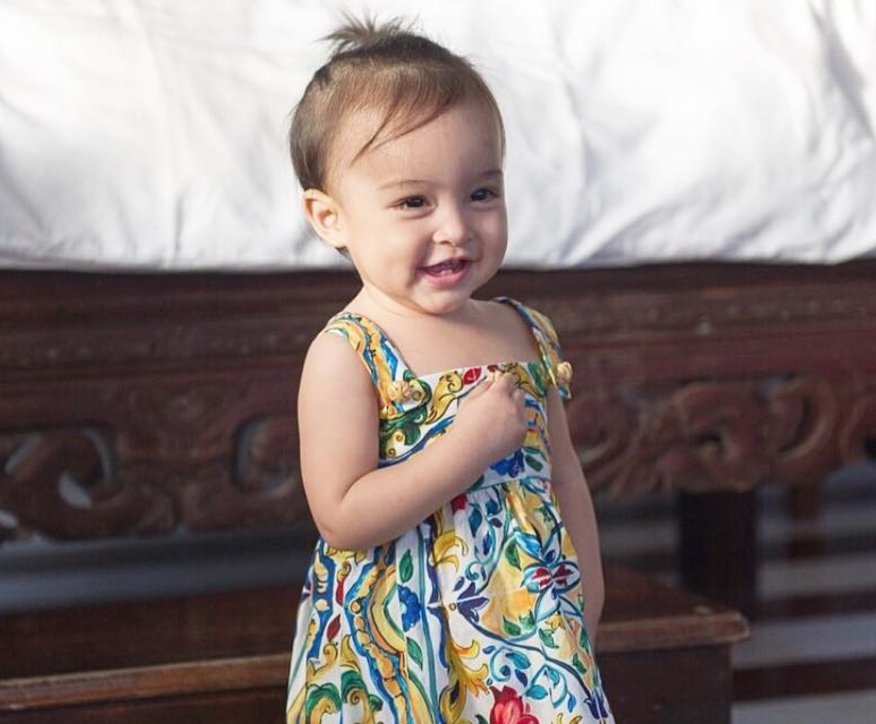 Khoanh khac dang yeu cua con gai Marian Rivera hinh anh