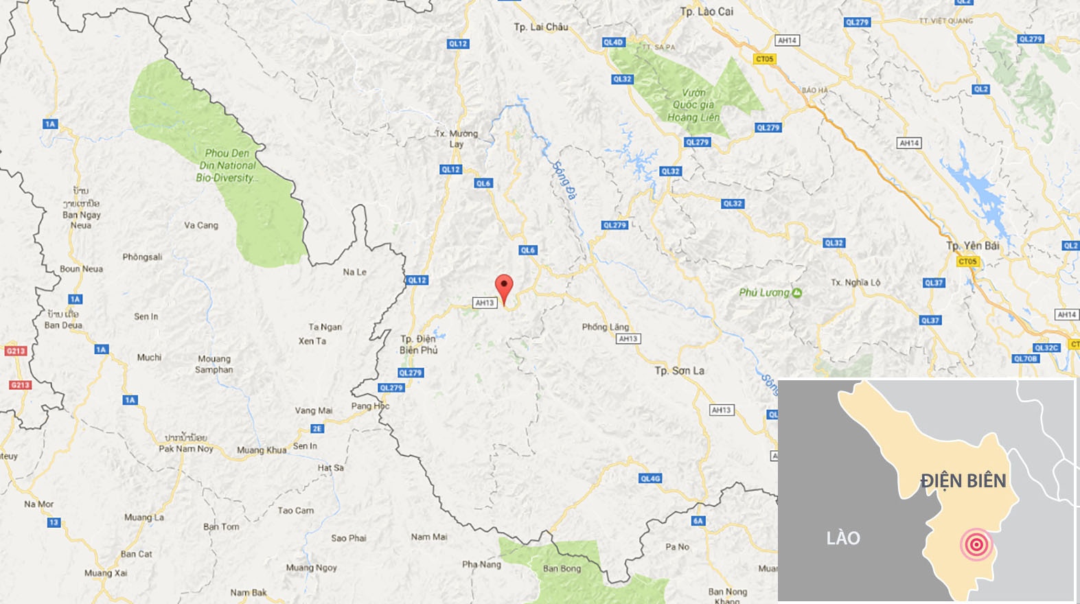 Tai nạn liên hoàn ở Điện Biên làm một người chết ảnh 2 Tai nan lien hoan o Dien Bien lam mot nguoi chet anh 2