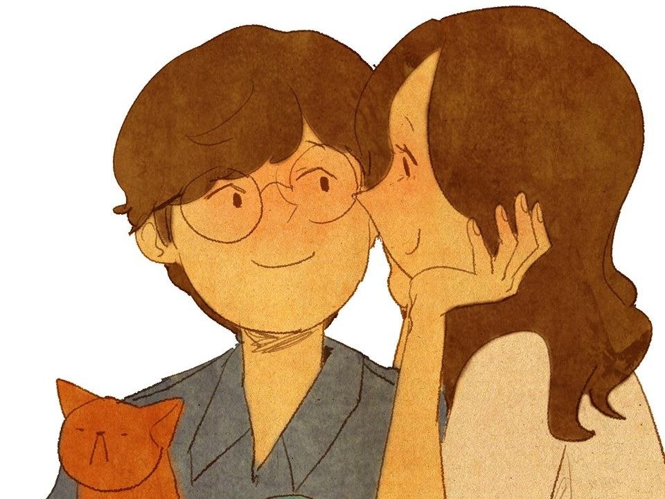 Bo tranh mua Valentine: The gioi cua nhung ke yeu nhau hinh anh