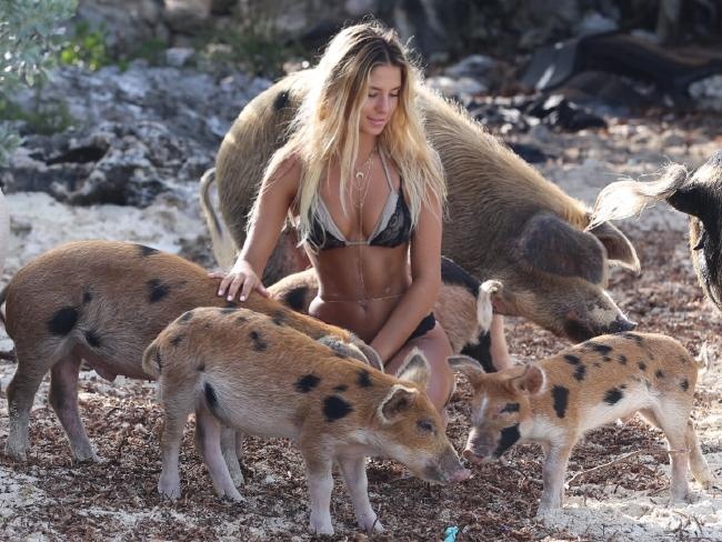 nu sinh chup anh voi dong vat anh 1