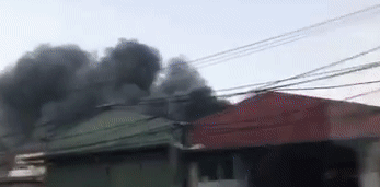 Chay lon tai kho xuong phe lieu tai Hung Yen hinh anh