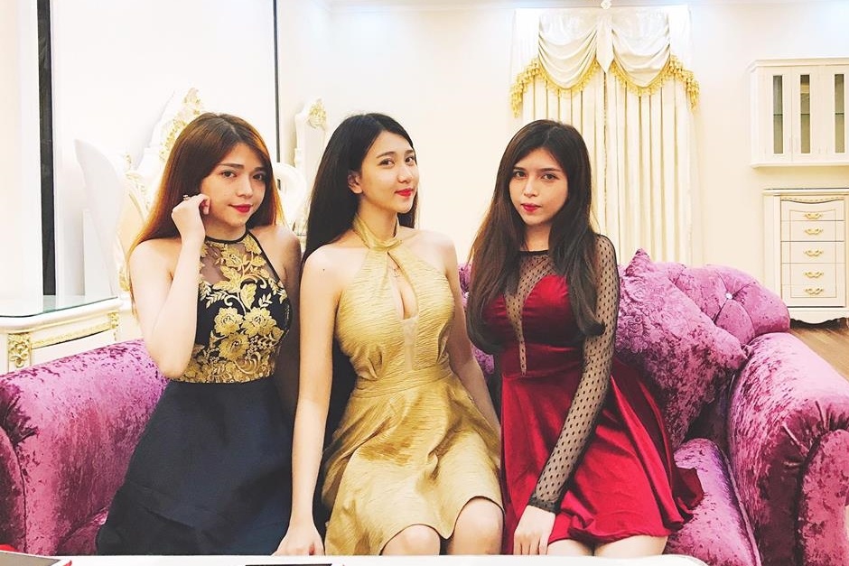 ba chi em xinh dep anh 2