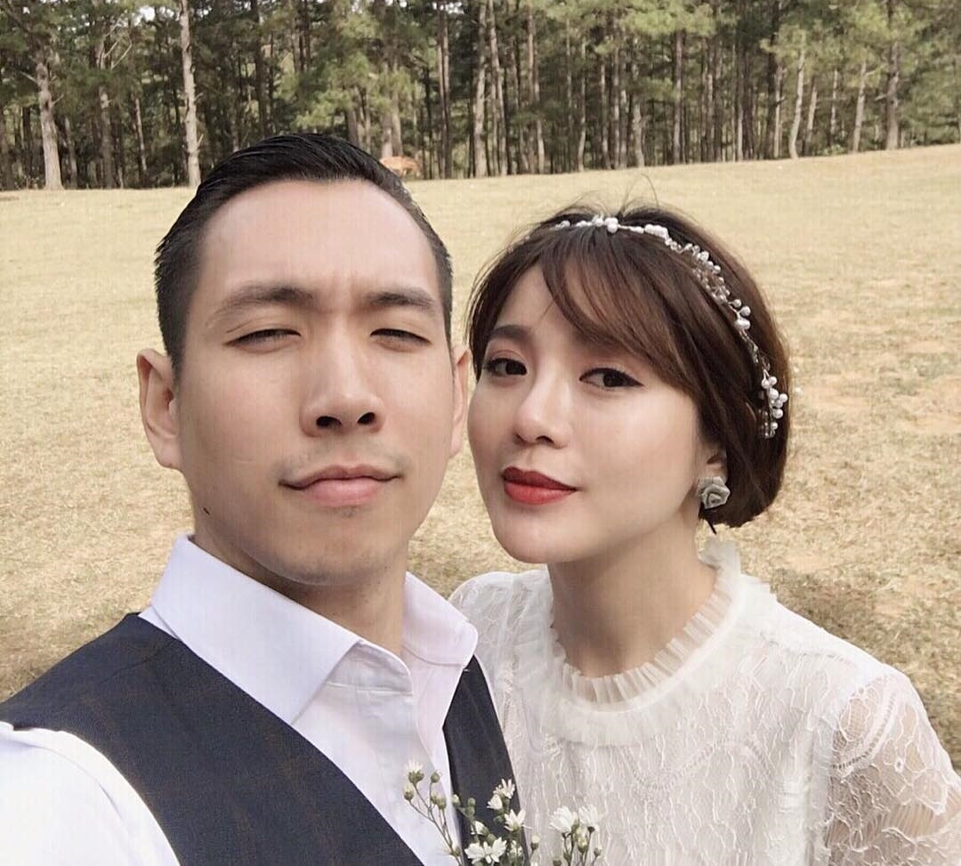 hot girl tu linh dam cuoi anh 1