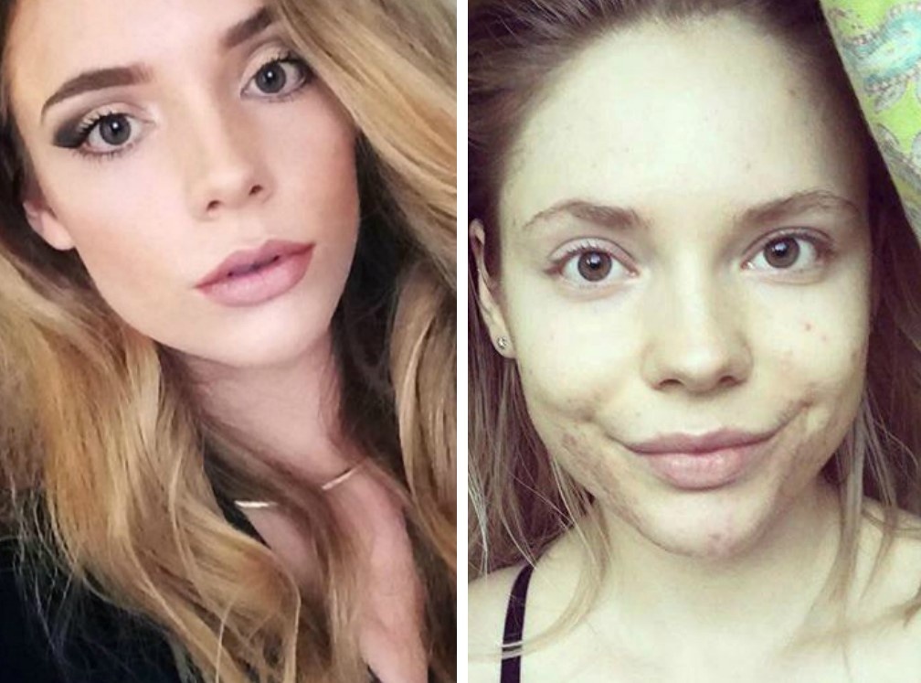 cô gái đăng ảnh mặt mộc ảnh 1 co gai dang anh mat moc anh 1