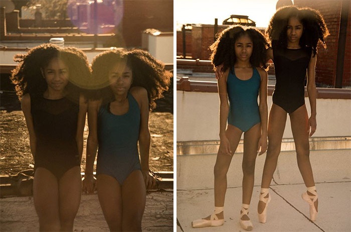 cap chi em co mai toc dac biet anh 1