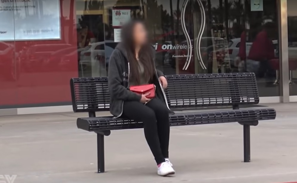 Tinh huong thu nghiem: Co gai gia vo mat tui hinh anh