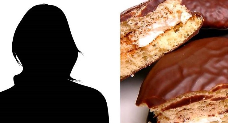 Nu sinh qua doi dung ngay sinh nhat nghi vi banh Chocopie hinh anh